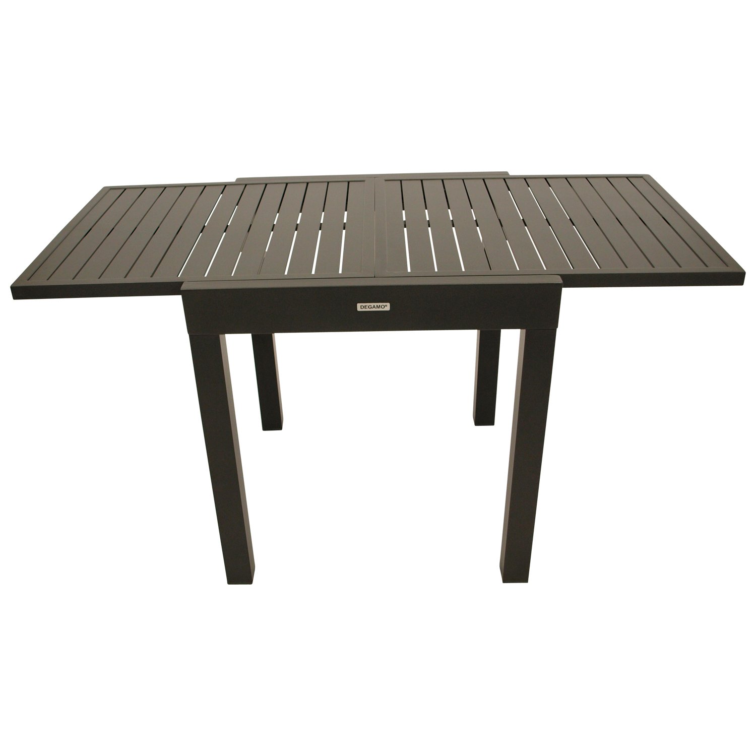 Balkon-Ausziehtisch 70/140x70cm, Aluminium 1 Balkon-Ausziehtisch 70/140x70cm, Aluminium