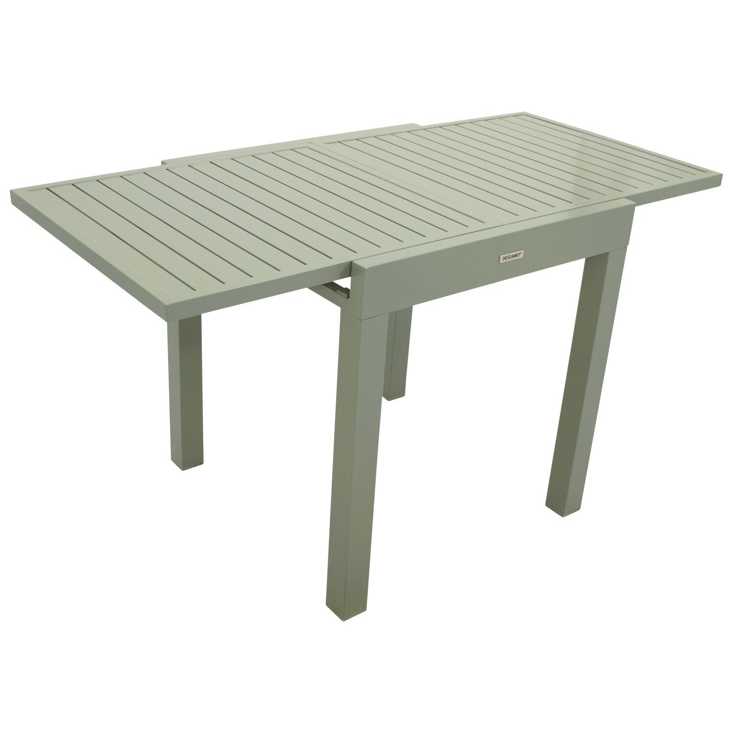 Balkon-Ausziehtisch 70/140x70cm, Aluminium 1 Balkon-Ausziehtisch 70/140x70cm, Aluminium