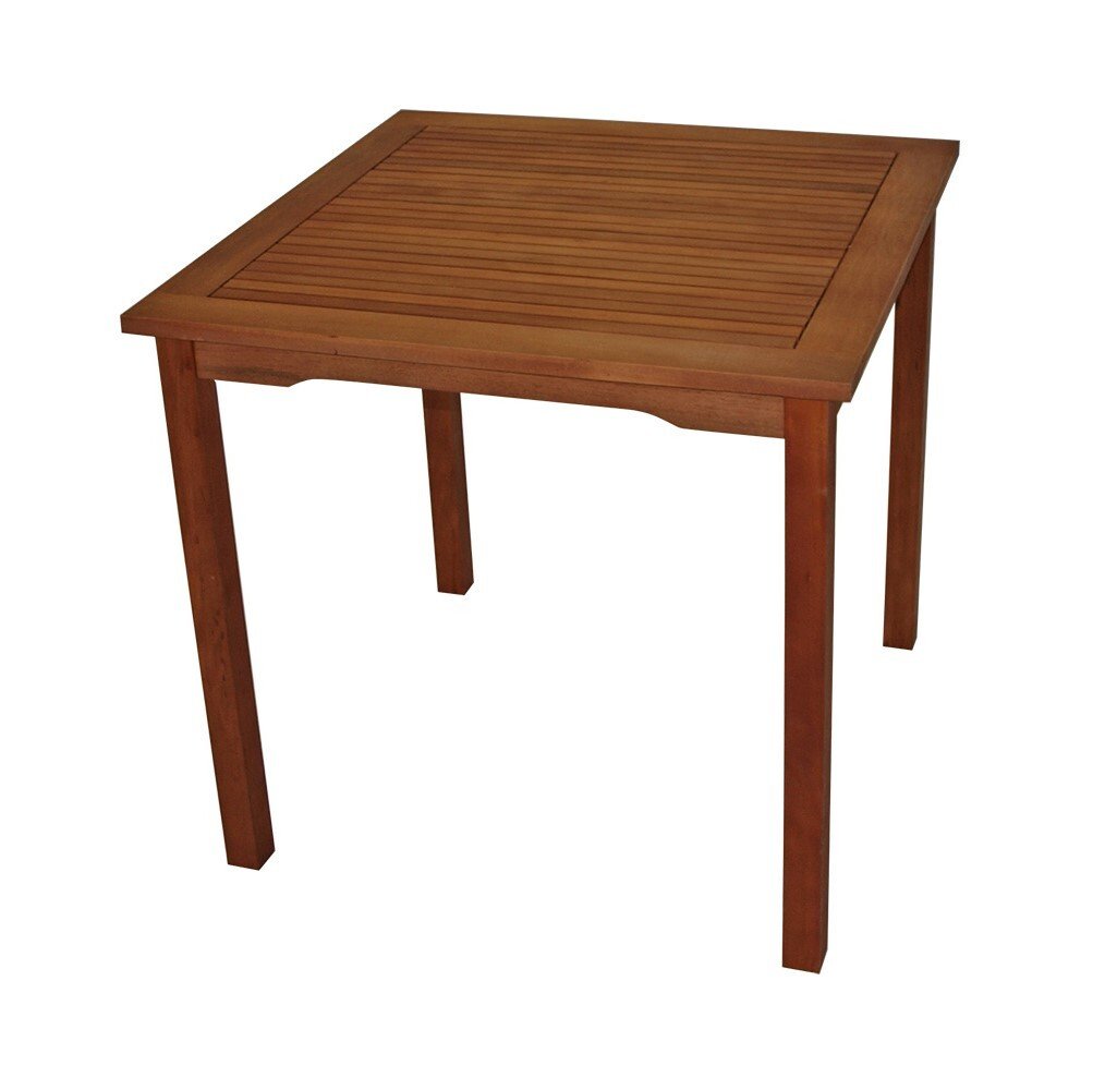 Tisch 75x75cm, Eukalyptus geölt 1 Tisch 75x75cm, Eukalyptus geölt