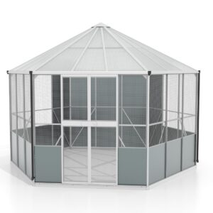 Vogelvoliere Circus 9000, 377x338cm