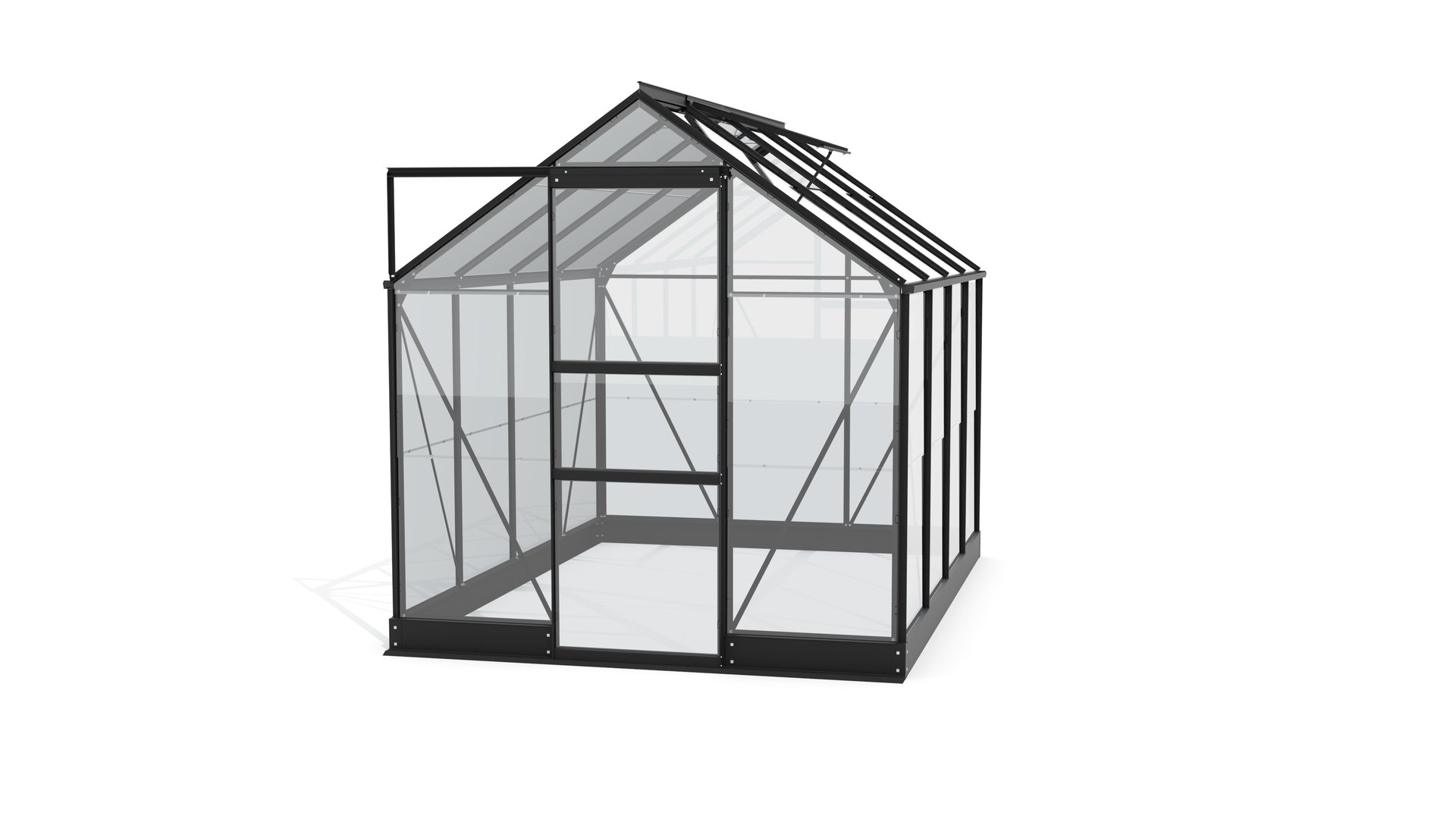 Gewächshaus Eris 5000, ESG3mm 1 Gewächshaus Eris 5000, ESG3mm