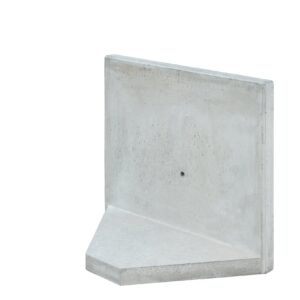 L-Stein Ecke 5cm grau