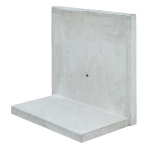 L-Stein Sichtbeton grau