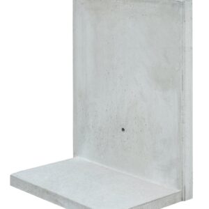 L-Stein Sichtbeton grau