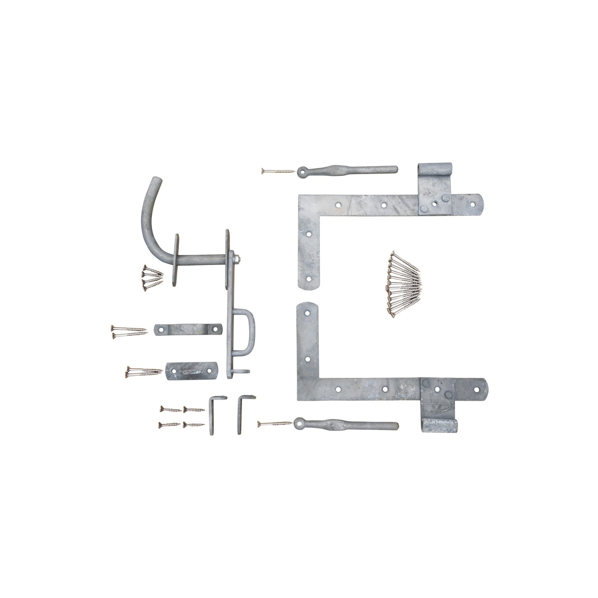 Beschlag f. Lamellen- & Maxi-Zauntor verzinkt 1 Beschlag f. Lamellen- & Maxi-Zauntor verzinkt
