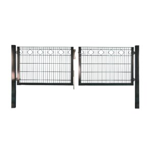 CARO Doppeltor anthrazit  inkl. Pfosten