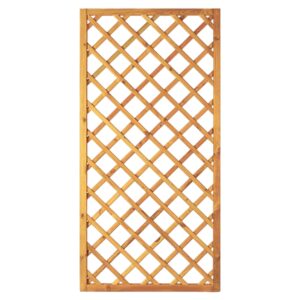 Diagonal-Rankzaun, genagelt