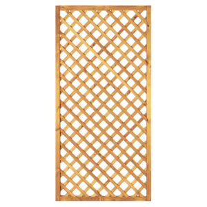 Diagonal-Rankzaun, genagelt