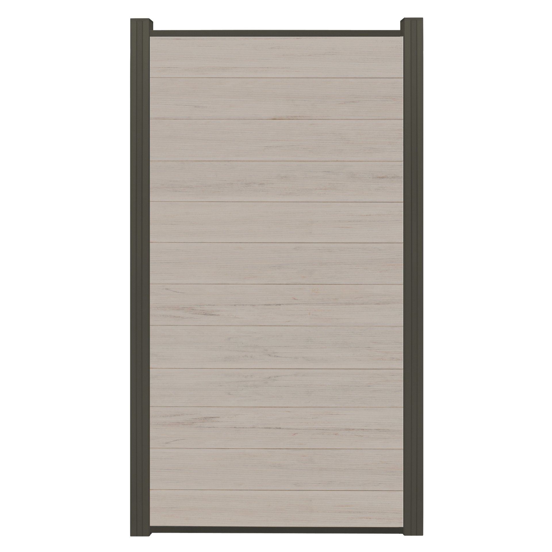 ECOSTECK-Start & Abschluss Set ANTHRAZIT, für ein Schmalelement 1 ECOSTECK-Start & Abschluss Set ANTHRAZIT, für ein Schmalelement