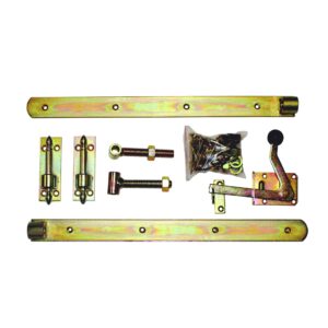 Einzeltor-Beschlag Premium verzinkt