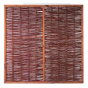 FOGO Weidengeflechtzaun 180x180 cm