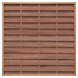 FORTIS-Dichtzaun, Keruing 180x180 cm