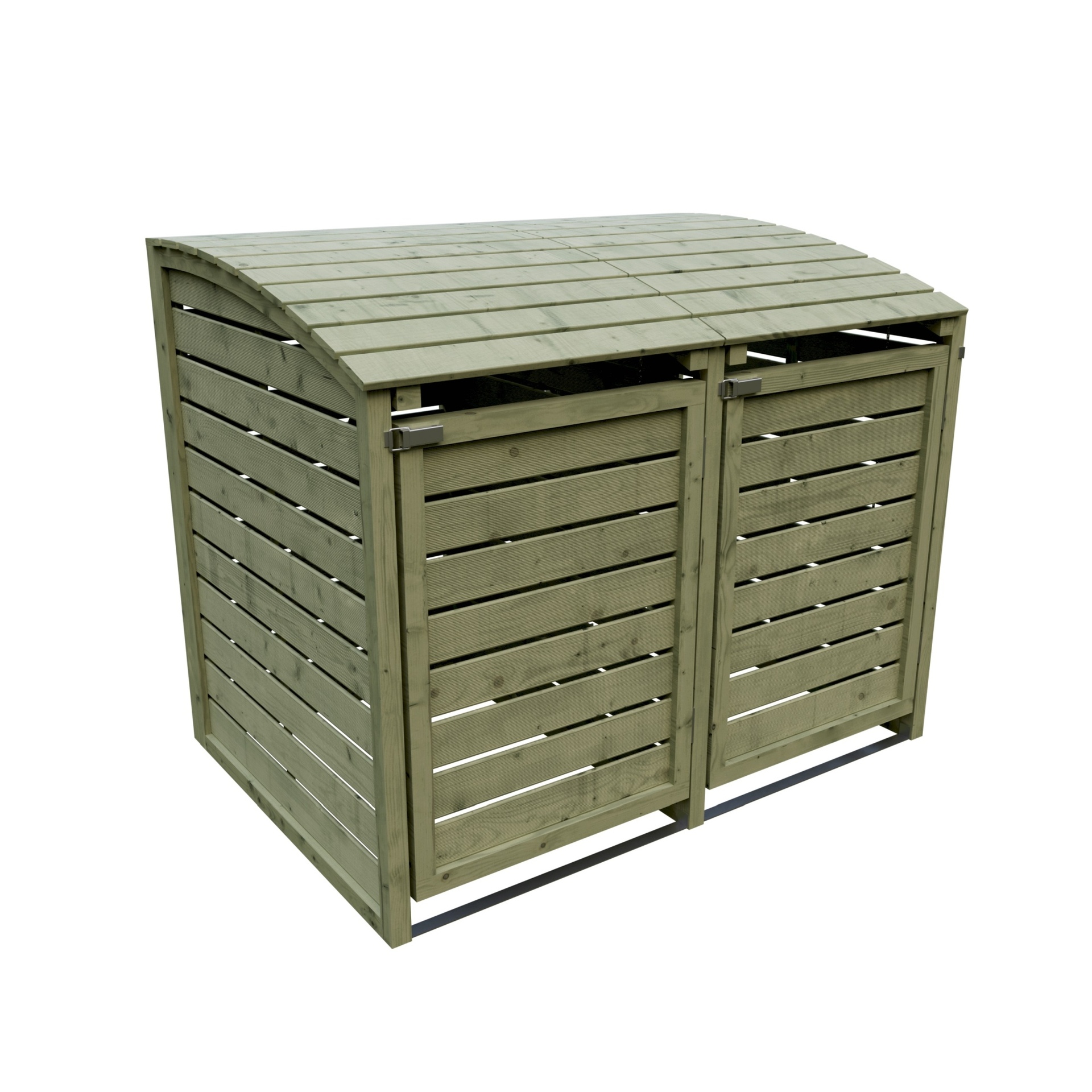 HENRI Mülltonnenabtrennung 2-fach B 150xT 90xH 120 cm 1 HENRI Mülltonnenabtrennung 2-fach B 150xT 90xH 120 cm