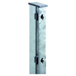 JERRY Eck-Zaunpfosten feuerverzinkt