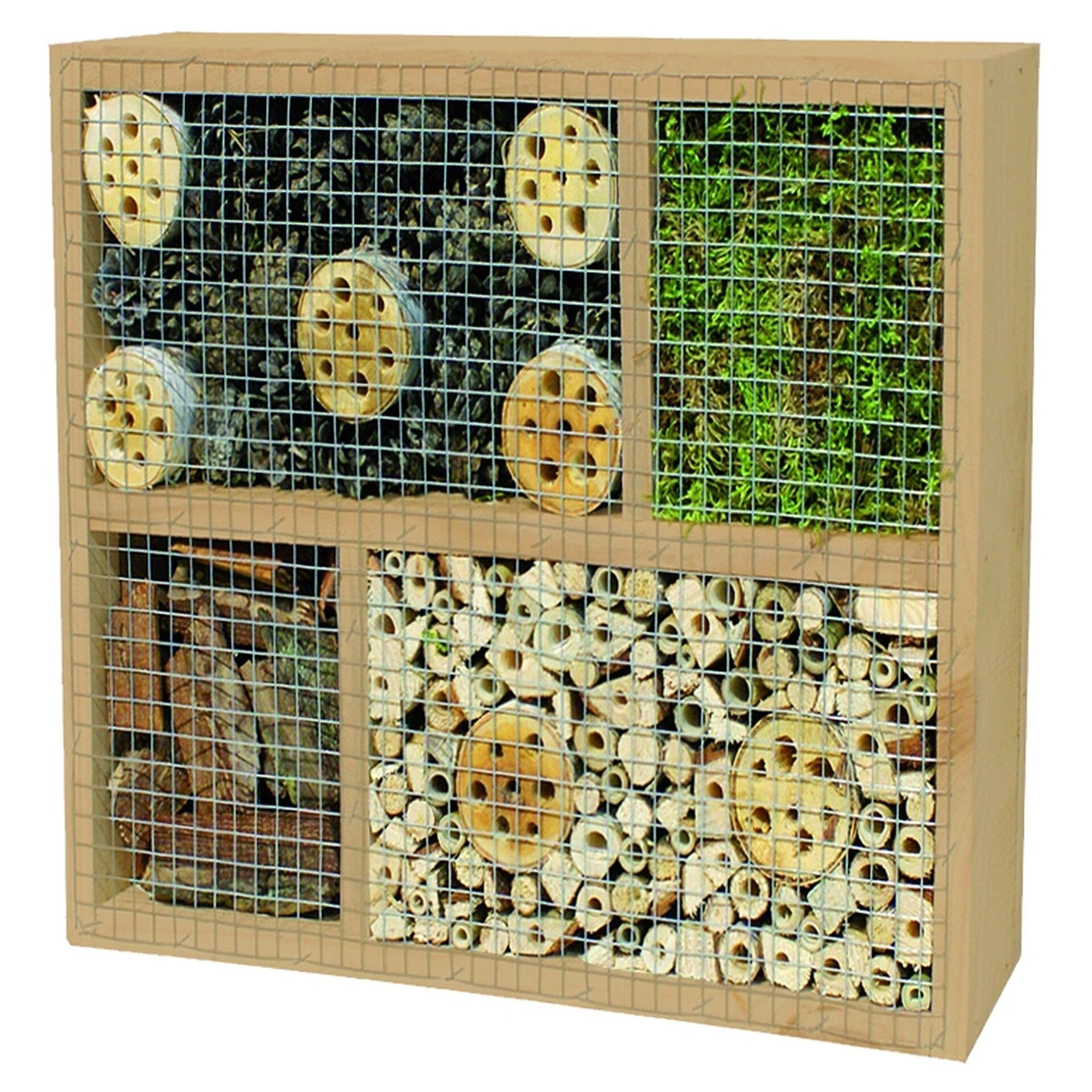 LABO-3D Insektenhaus 2 36x36x12 cm 1 LABO-3D Insektenhaus 2 36x36x12 cm