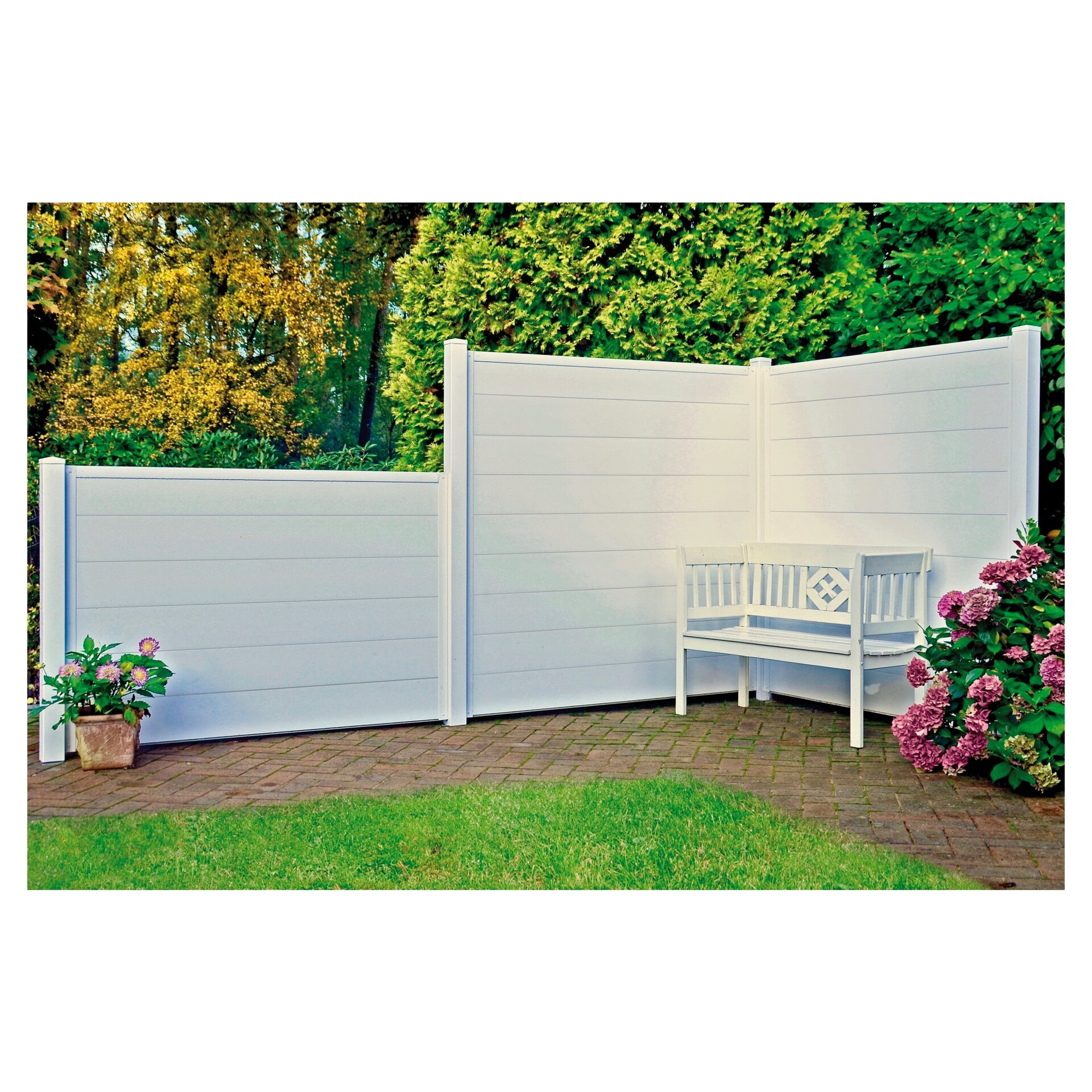 LIGHTLINE Steckzaunsystem Komplettbausatz 1 LIGHTLINE Steckzaunsystem Komplettbausatz