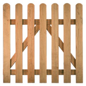 LUKA-Staketenzaun - TOR Eiche