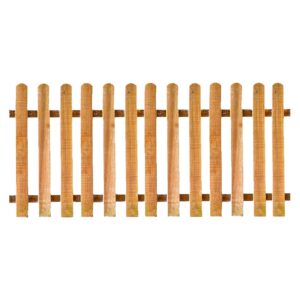 LUKA-Staketenzaun Eiche