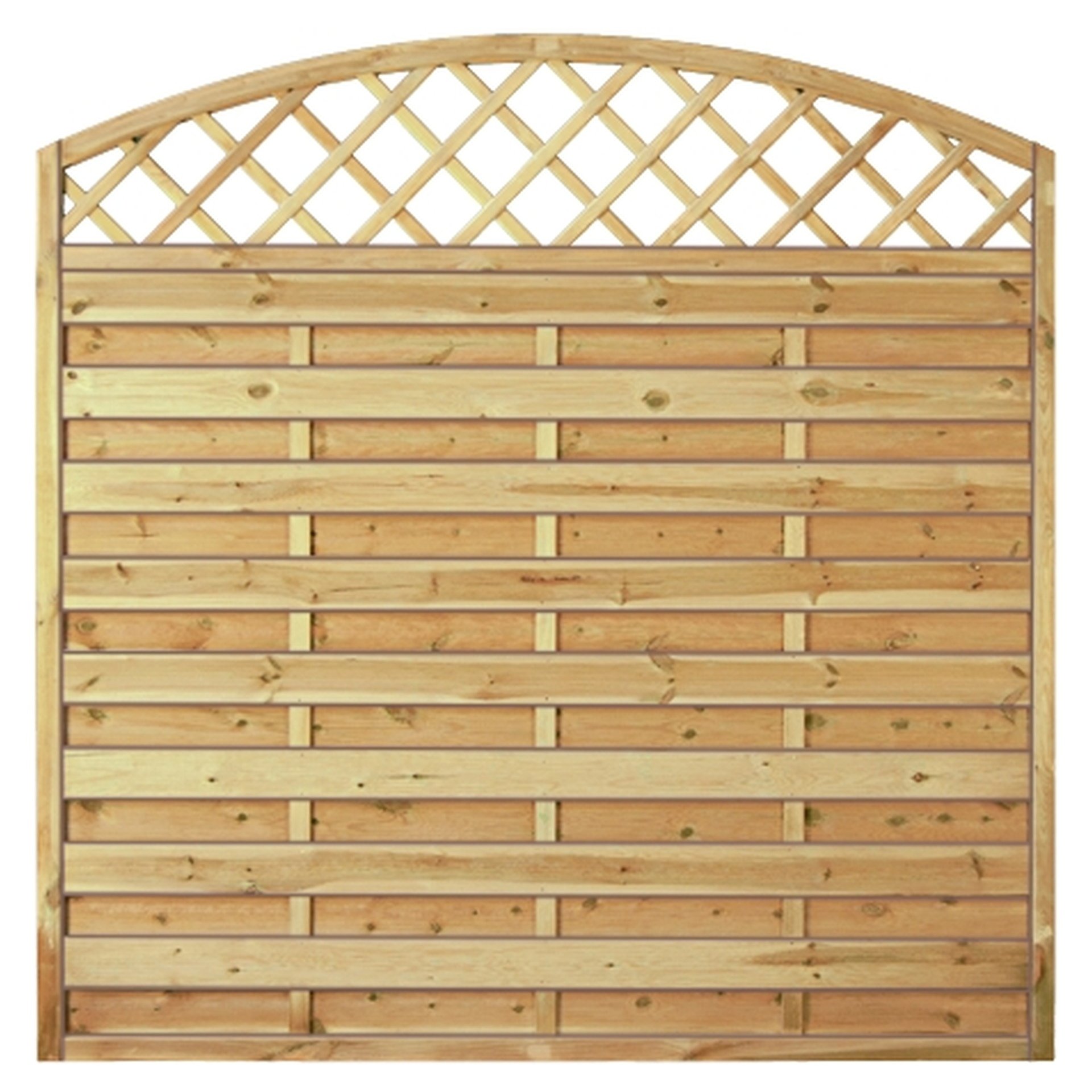 Maxi-Bogen Ranki, Lamellen geriffelt & geschraubt 1 Maxi-Bogen Ranki, Lamellen geriffelt & geschraubt