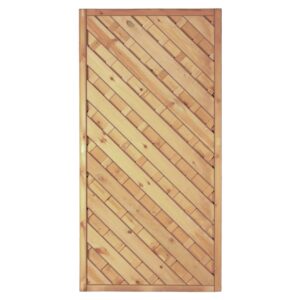 Maxi-Diagonal, Lamellen geriffelt & geschraubt