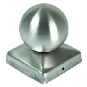 Pfostenabdeckung aus Metall 9x9 cm