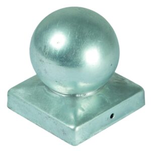 Pfostenabdeckung aus Metall 9x9 cm