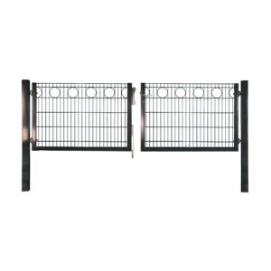 RONDO Doppeltor RAL 7016 anthrazit  inkl. Pfosten