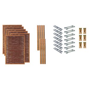 Sichtschutz Zaun-Set FRESNO