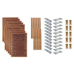 Sichtschutz Zaun-Set FRESNO