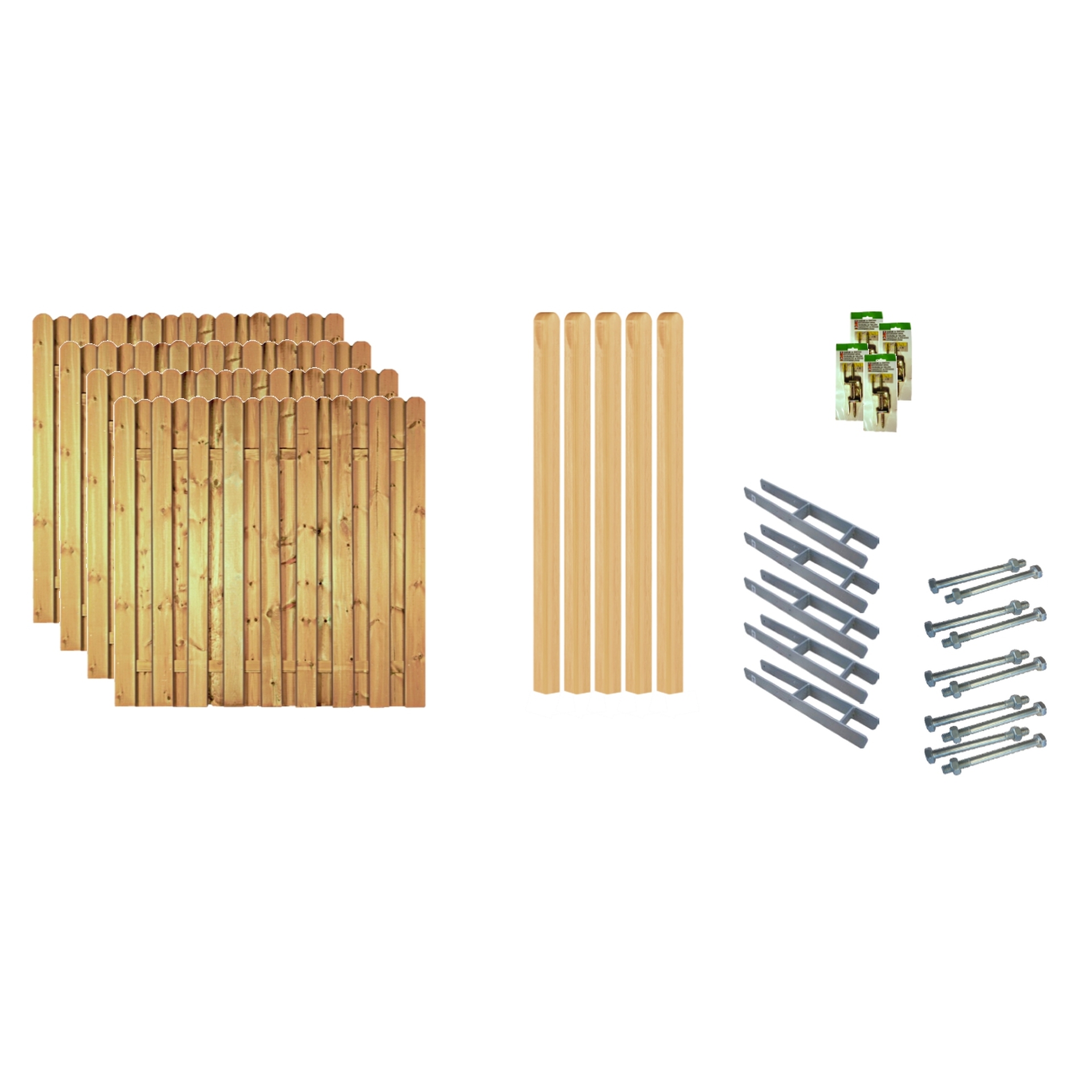 Sichtschutz Zaun-Set LOS ANGELES 1 Sichtschutz Zaun-Set LOS ANGELES