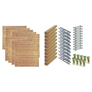 Sichtschutz Zaun-Set MANHATTAN