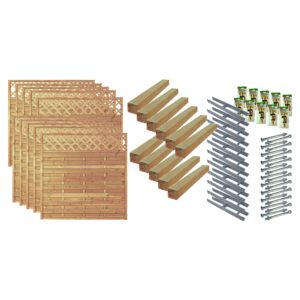 Sichtschutz Zaun-Set MEMPHIS