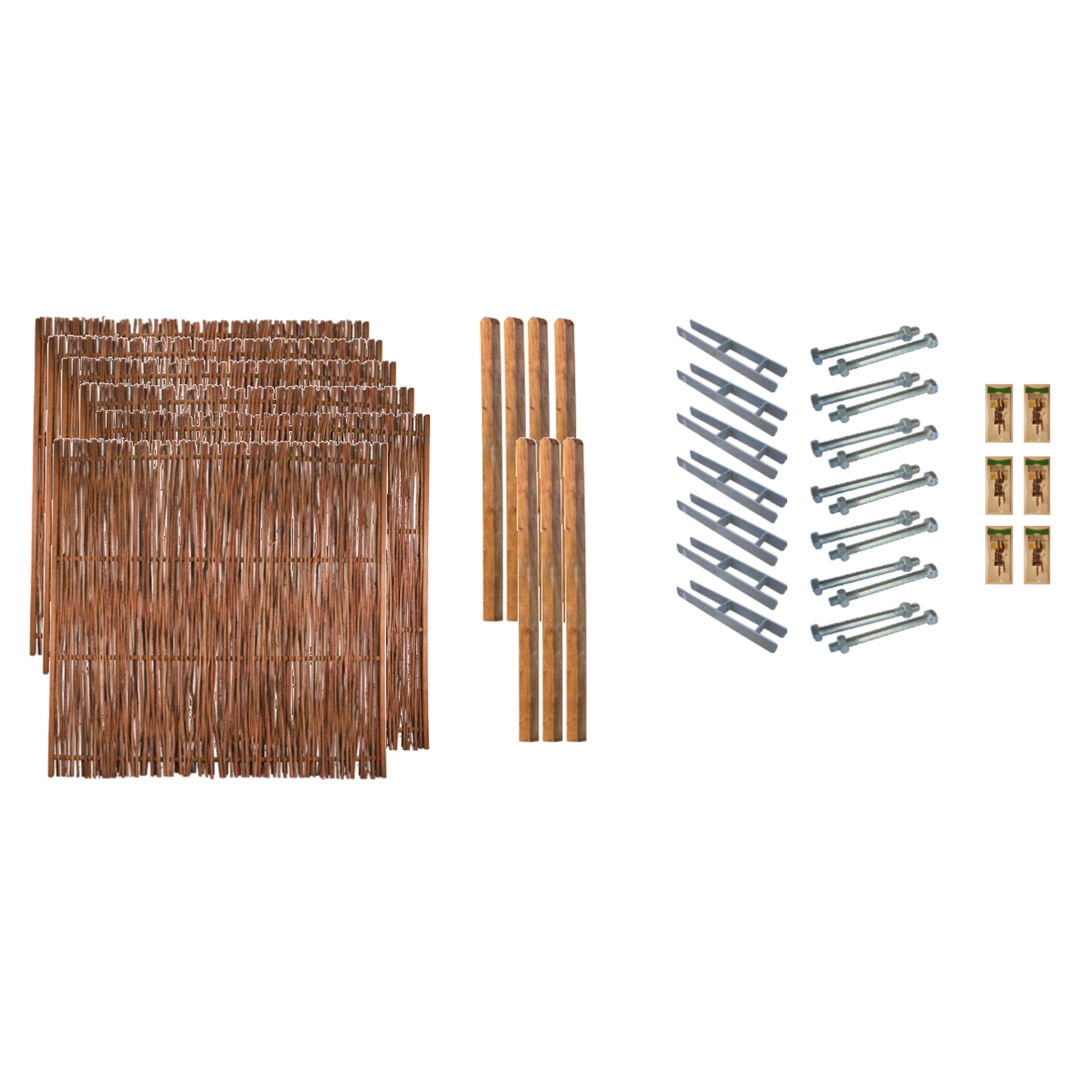 Sichtschutz Zaun-Set PORTLAND 1 Sichtschutz Zaun-Set PORTLAND