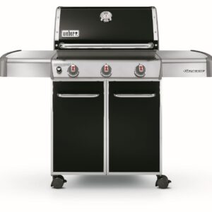 Genesis E-310, Black mit emaillierten Gussgrillrost