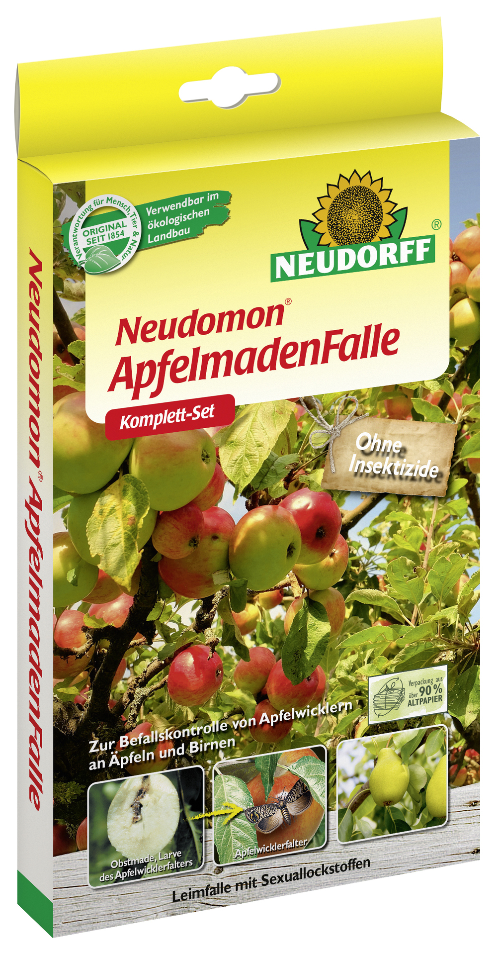 Neudomon Apfelmaden-Falle 1 Set 1 Neudomon Apfelmaden-Falle 1 Set