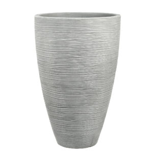 Topf mit Rillenoptik