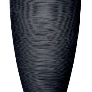 Topf mit Rillenoptik