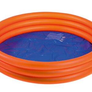 3-Ring-Pool Planschbecken Uni, orange
