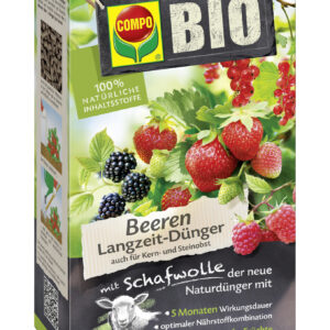 BIO Beeren Langzeit-Dünger mit Schafwolle