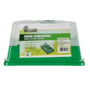 Indoor-Gewaechshaus dunkelgrün 38X24X18,5cm