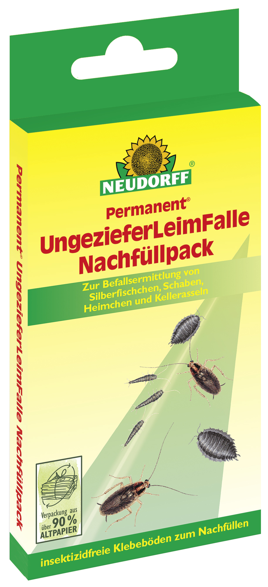 Permanent UngezieferLeimFalle Nachfüllpack 1 Permanent UngezieferLeimFalle Nachfüllpack