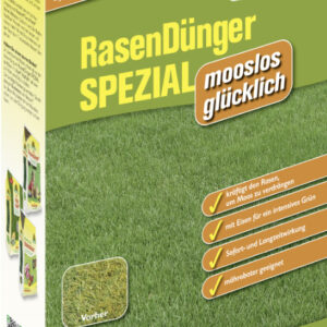 RasenDünger SPEZIAL mooslos glücklich