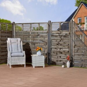 Dichtzaun Bastia vintage-grau