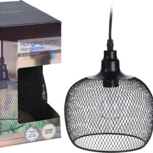 Hängeleuchte, Metallgitter