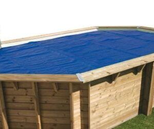 Noppenabdeckfolie mit Saum