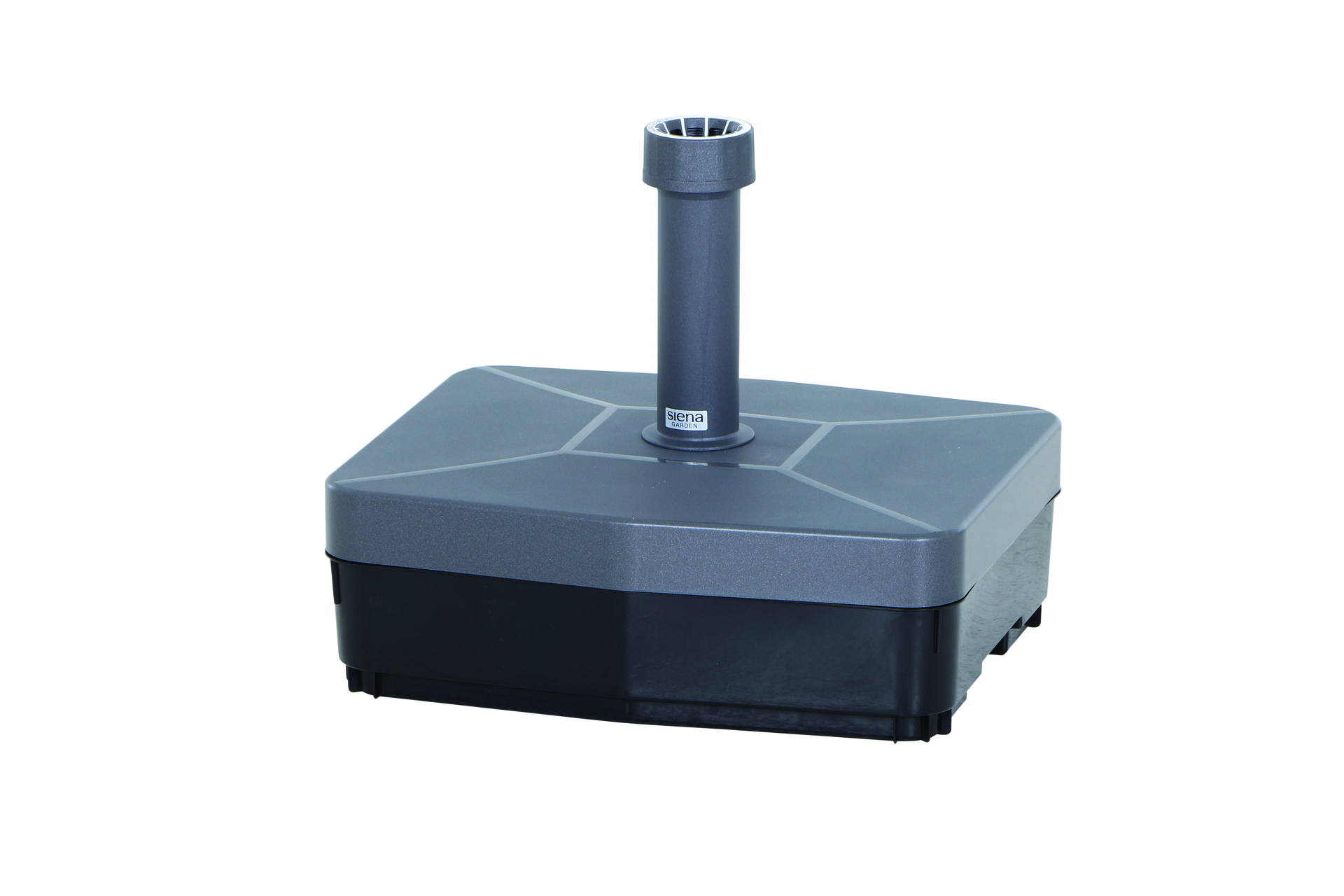 Schirmständer 45kg füllbar anthrazit 1 Schirmständer 45kg füllbar anthrazit