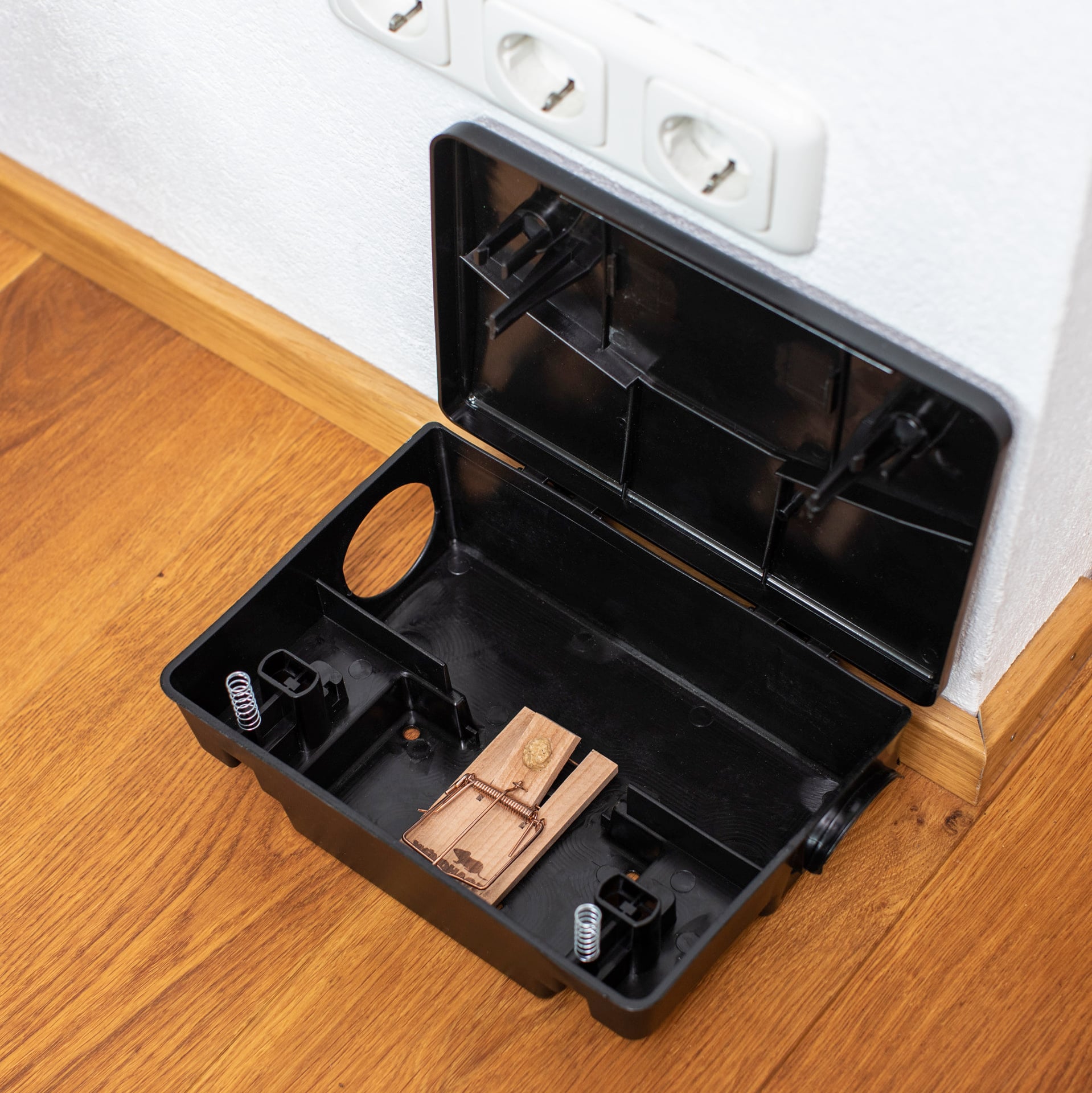 Maus- & Ratten-Box 2in1 Falle/Köder 1 Maus- & Ratten-Box 2in1 Falle/Köder