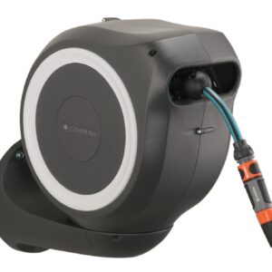 Wand-Schlauchbox RollUp S (weiß) 15 m