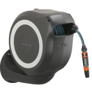 Wand-Schlauchbox RollUp M (weiß) 20 m