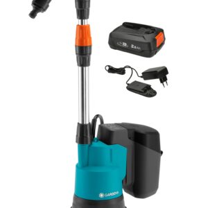 Akku-Regenfasspumpe 2000/2 18V P4A Ready-To-Use Set